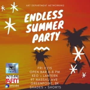 Endless Summer Invite ArtCube Party