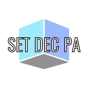 3D cube logo with text SET DEC PA