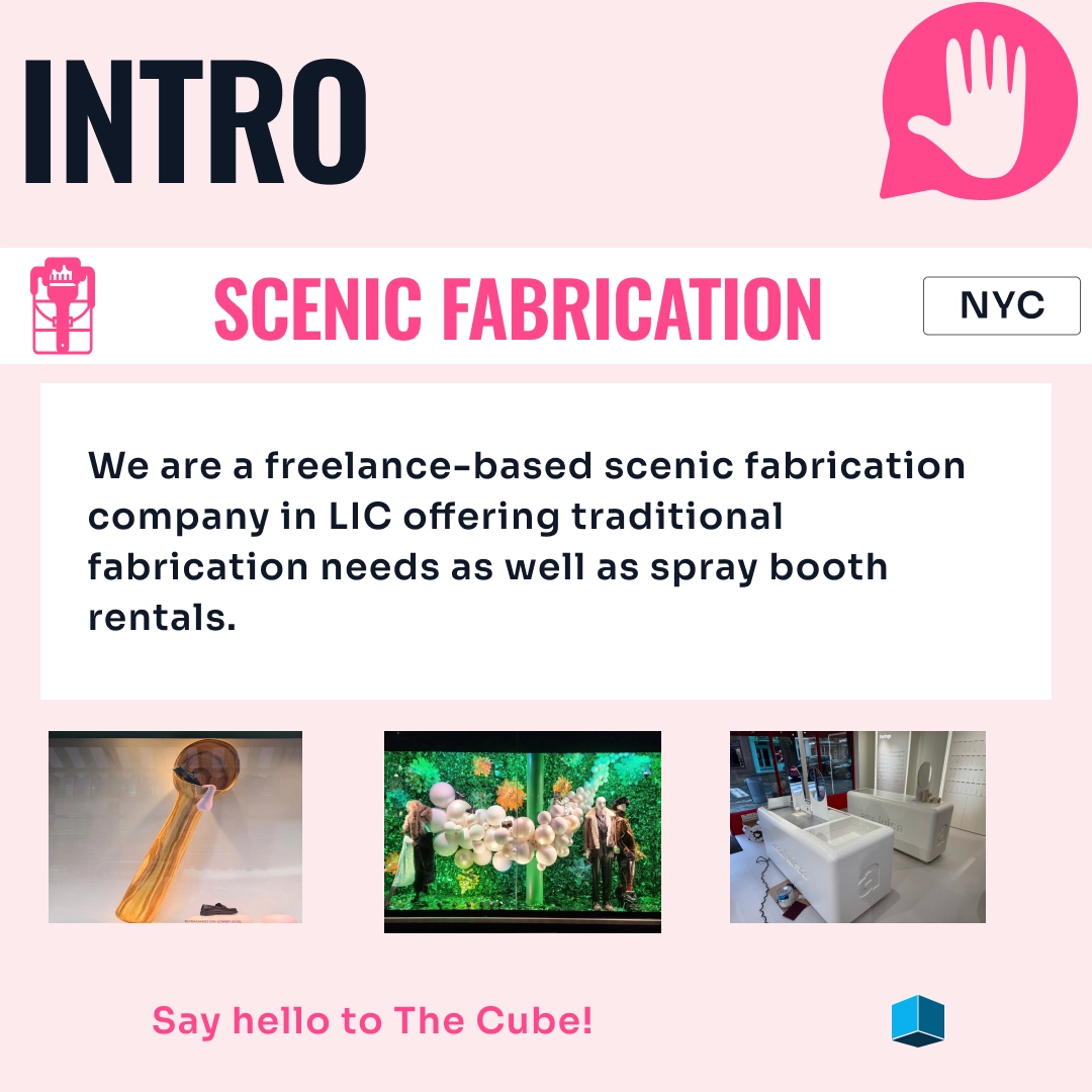 artcube nation intro post example Scenic fabrication company offering custom and rental services.